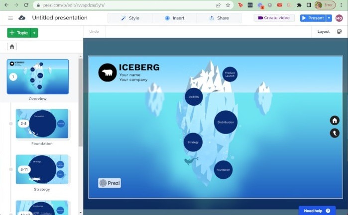Powerpoint Alternatives Prezi Design Options