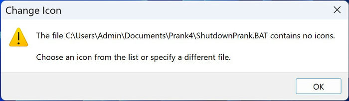 Prank Windows User 4 Firefox Properties Change Icon Choose Ok