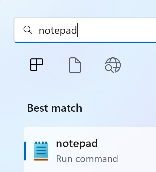 Prank Windows User 4 Search Notepad