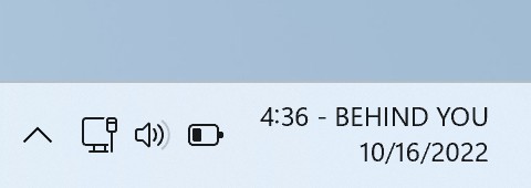 Prank Windows User 6 System Clock Behind You