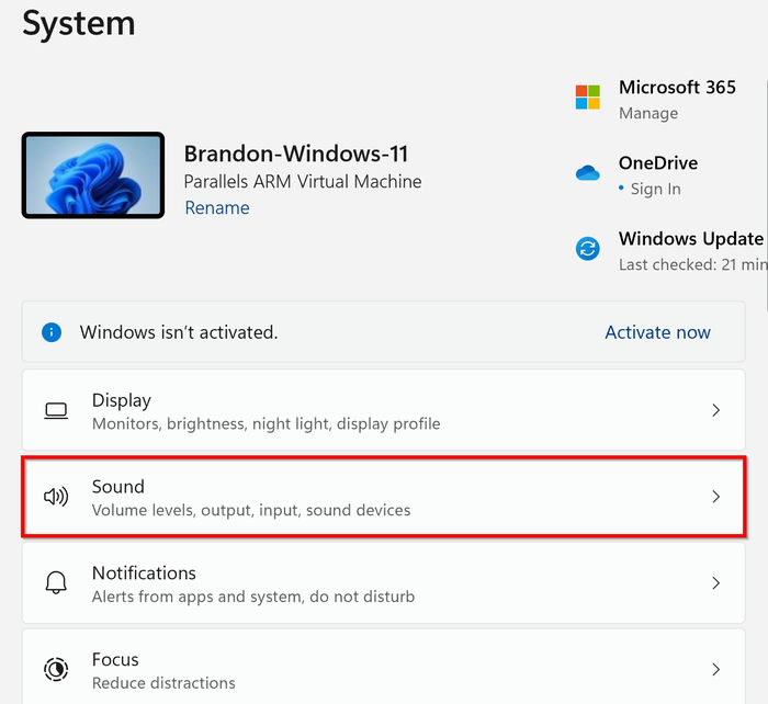 Prank Windows User 7 Settings Sound Rectangle