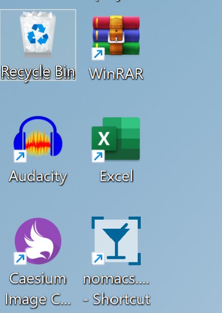 Prank Windows User Desktop Recycle Bin Remaining
