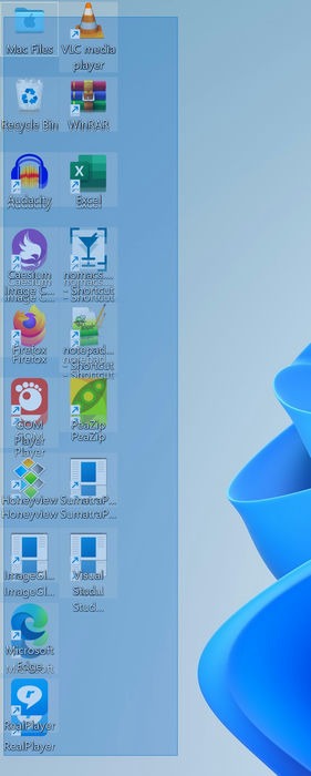 Prank Windows User Desktop Selection Rect Icons