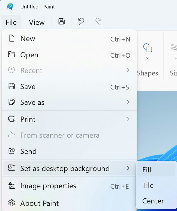 Prank Windows User Paint Set As Background