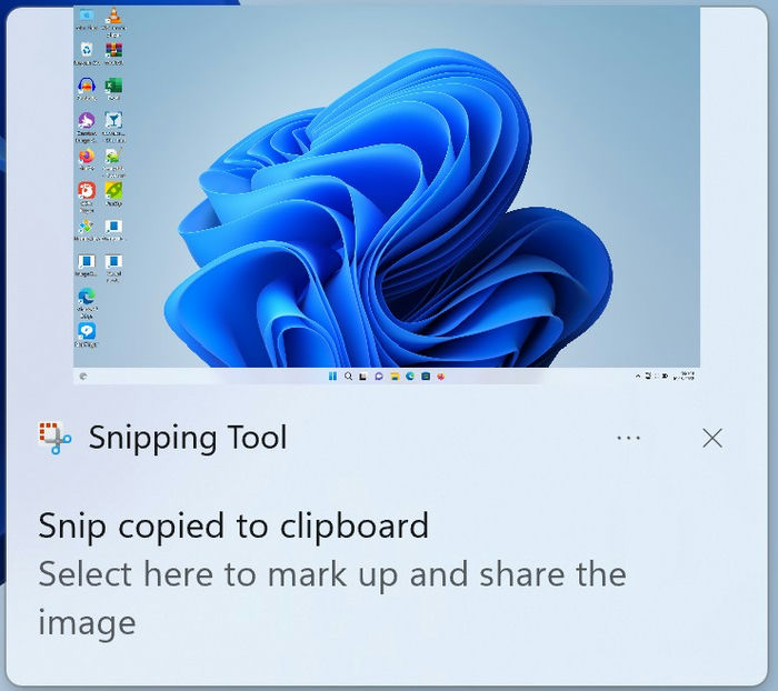 Prank Windows User Snipping Tool Notification