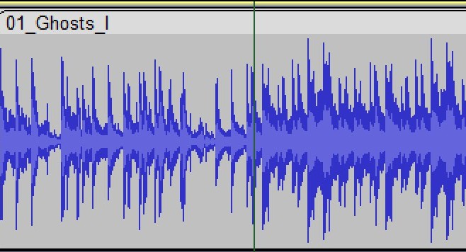Secret Messages 2 Audacity Waveform Zoomed