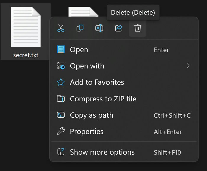 Secret Messages 5 Alternate Data Stream Delete Secret