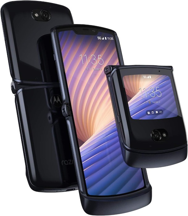 Smart Flip Phones Motorola Razr5g Folding