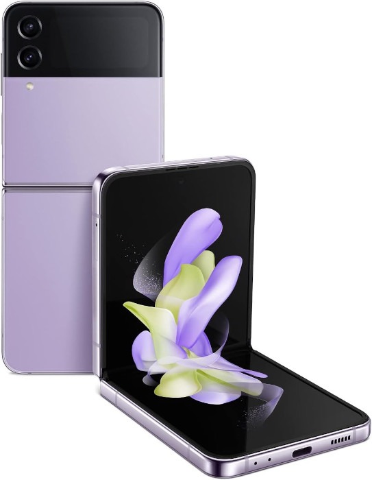 Smart Flip Phones Samsung Flip 4 Lavender