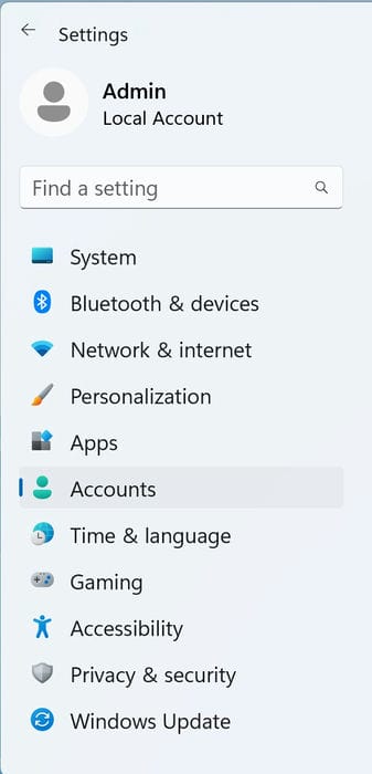 Test Antivirus Malware Settings Accounts