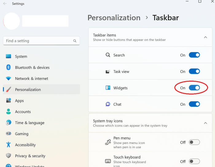 Things-To-Do-if-Windows-11-Widgets- Aren&rsquo;t-Working-On-Off