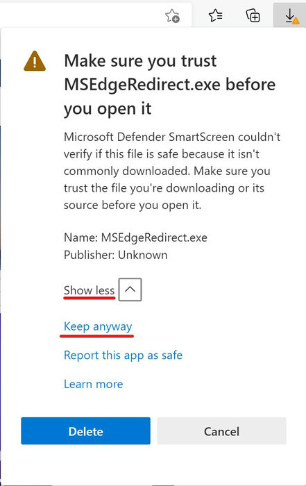 Windows Edge Bing Redirect Make Sure You Trust Keep Anway