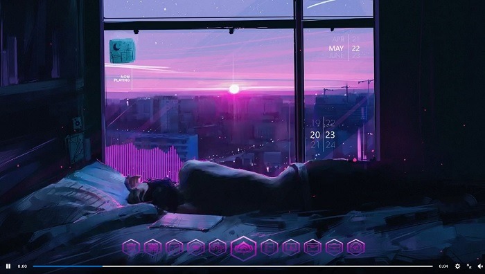 Finding a relevant Rainmeter skin online on Reddit subforum. 