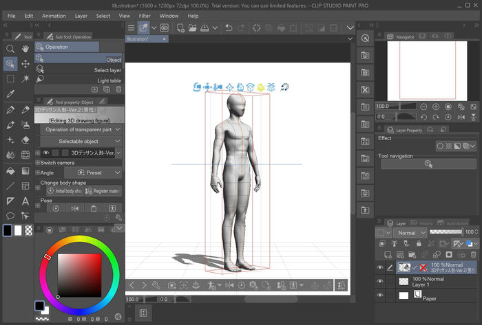 Windows Sketching Apps Clip Studio Paint 3d Pose Rotation