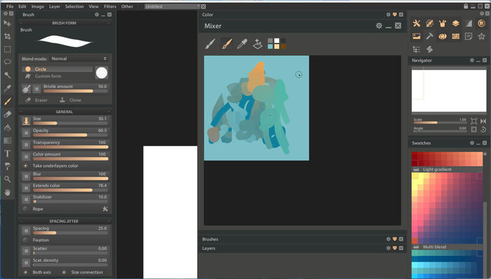 Windows Sketching Apps Paintstorm Studio Mixer