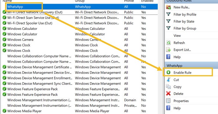 Windows Defender Re Enable Rules