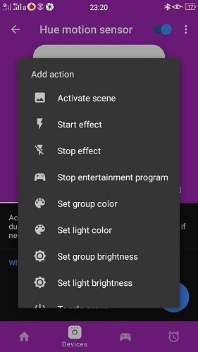 Zigbee Motion Sensor Settings