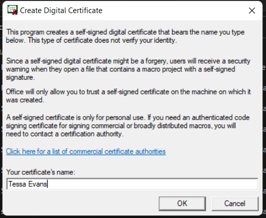 Add Signature Word Pc Create Certificate
