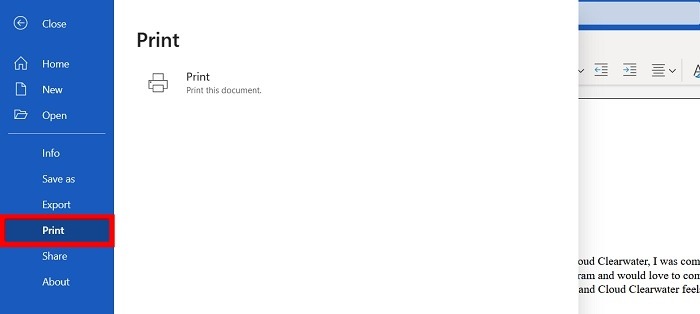 Add Signature Word Web Print