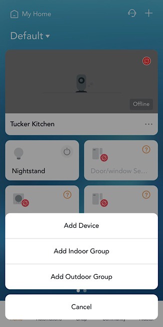 Aidot Cloud Service Add Device