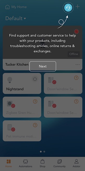 Aidot Cloud Service Support