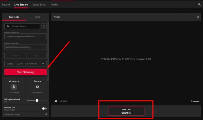 Amd Radeon Software Record And Stream Live Stream Live