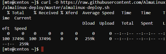Centos Migrate Almalinux Download Deployment Script 2