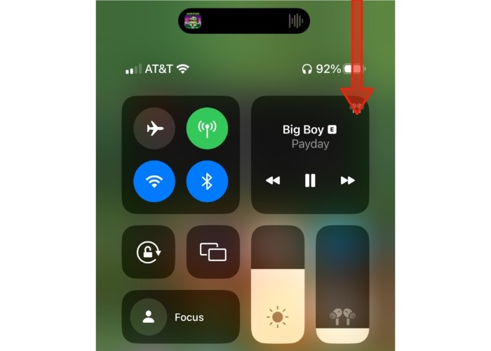 Control Center Activate Iphone