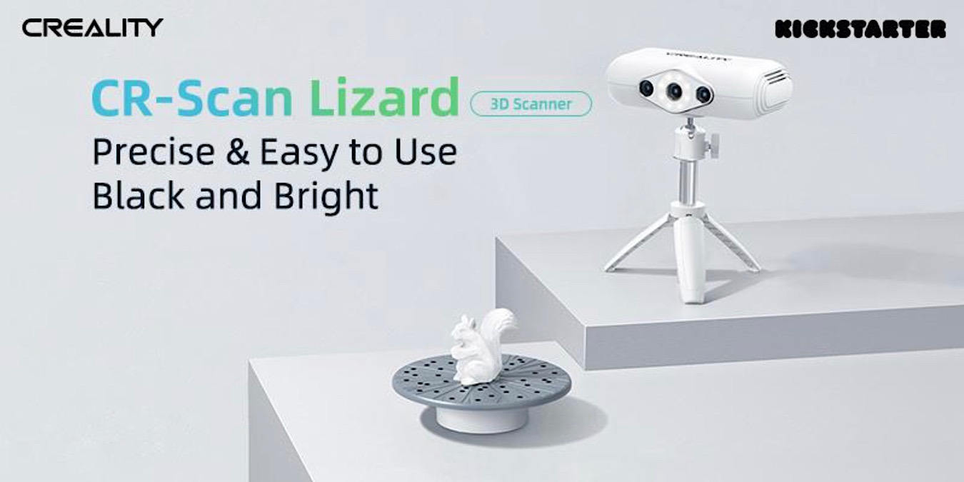 Cr Scan Lizard 3d Scanner Featured