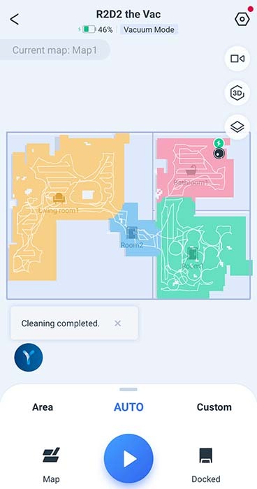 Ecovacs Deebot X1 Mapping