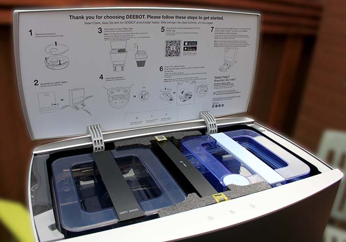 Ecovacs Deebot X1 Top Hatch