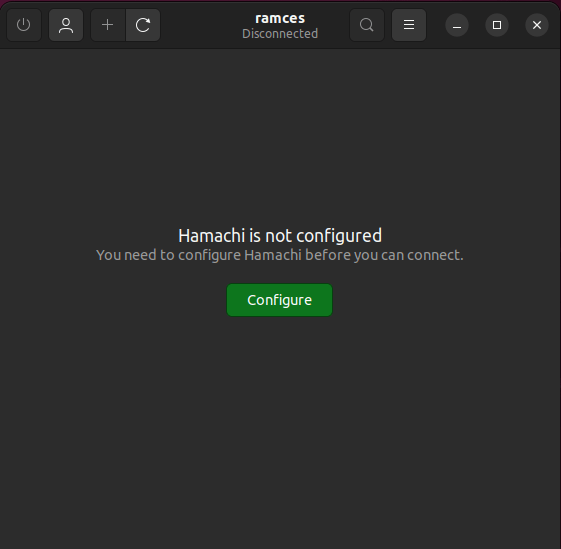 Hamachi Ubuntu Install 14 Configure Haguichi