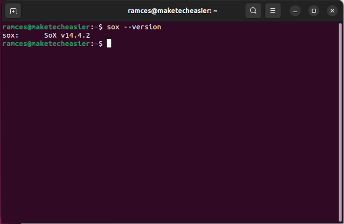 High Resolution Flac Sox Resample 06 Check Sox Version