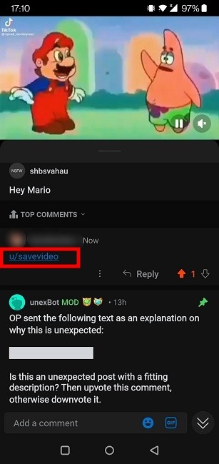 How To Download Reddit Videos Bot Write Comment