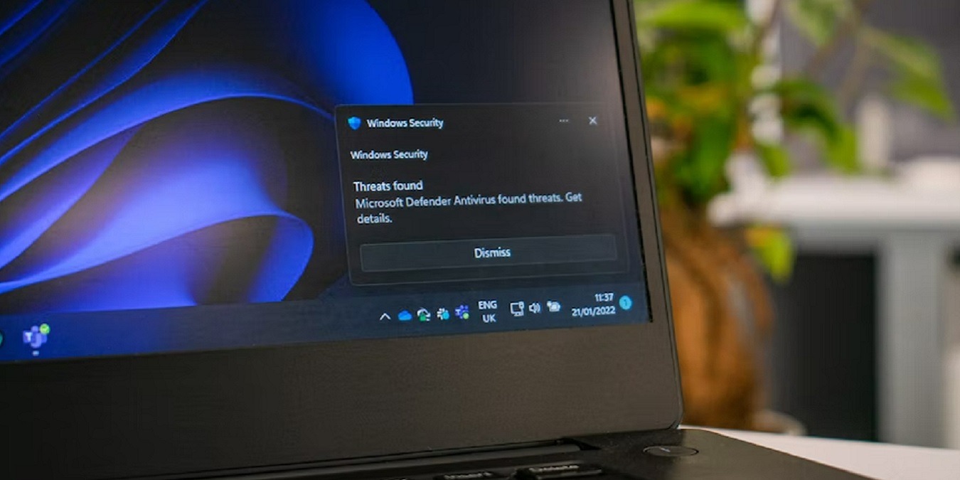 Microsoft Defender notification