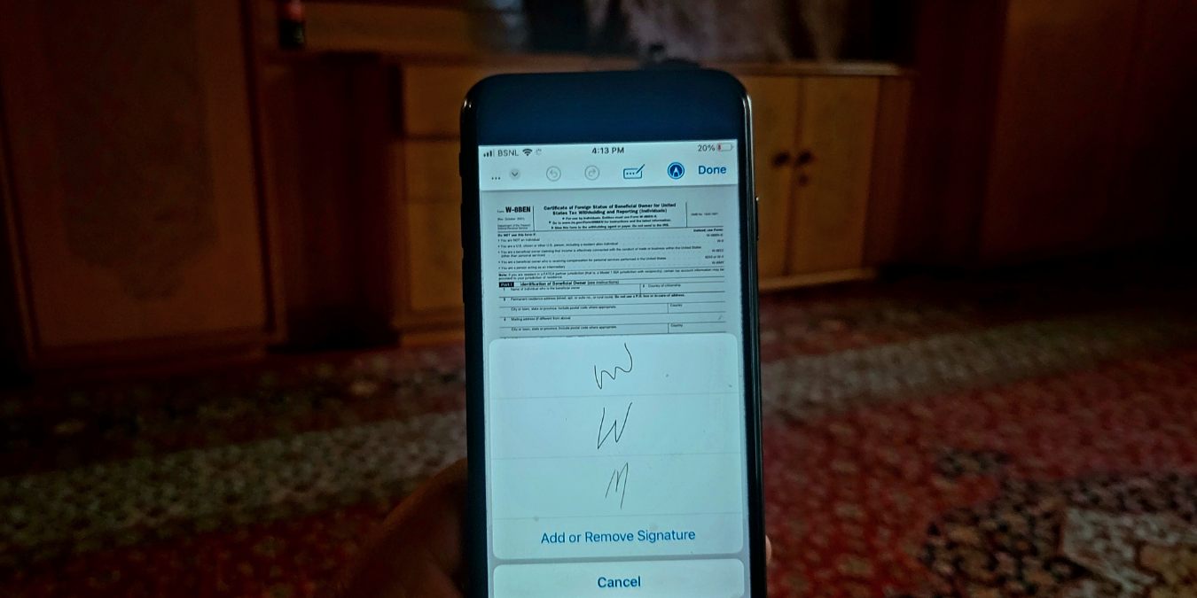 Iphone Add Sign To Pdf