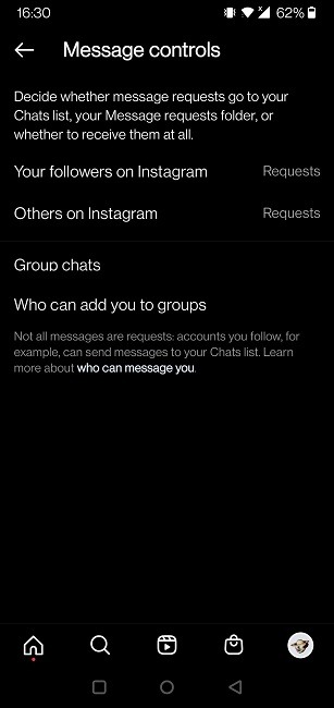 Instagram Activity Status Not Showing Messages Privacy