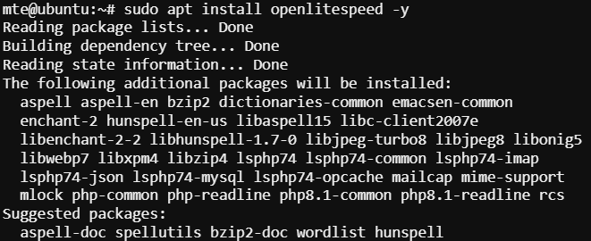 Lomp Stack Install Openlitespeed