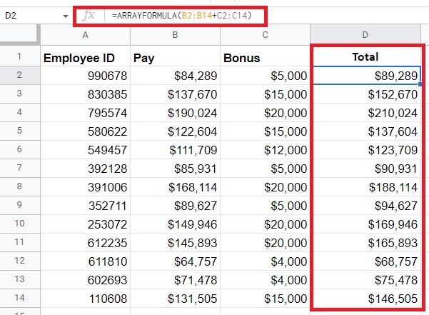 Most Useful Google Sheets Formulas Arrayformula Final