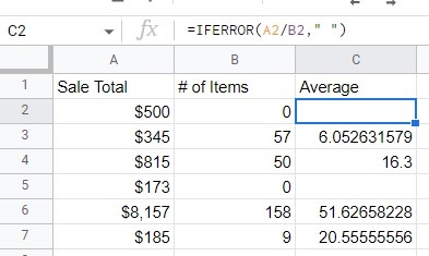 Most Useful Google Sheets Formulas Iferror Final