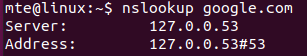 Nslookup Server Address