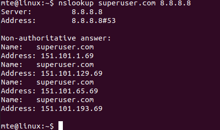 Nslookup Specify Dns Server