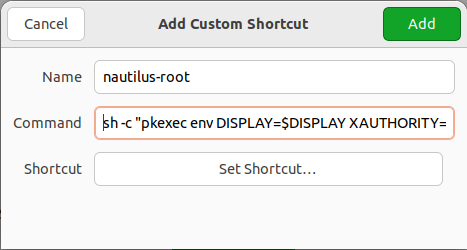 Open Files Root Ubuntu 17 New Shortcut Command