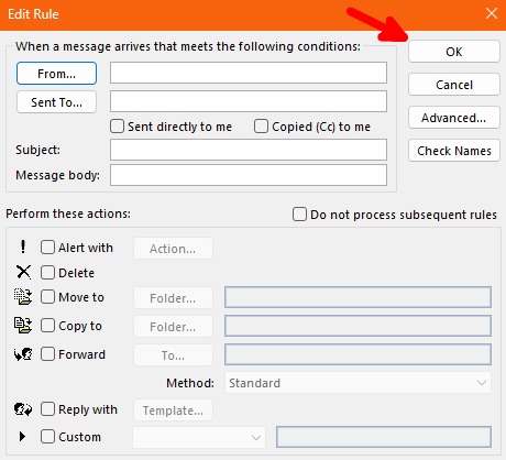 Out Of Office Message Outlook Windows Automatic Replies Rules Window Add