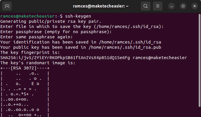 Secure Ubuntu Server Tips 10 Generate Ssh Key