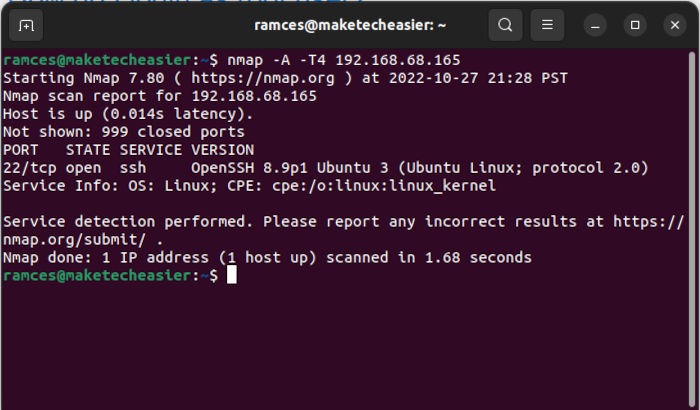 Secure Ubuntu Server Tips 14 Sample Port Scanning