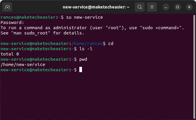 Secure Ubuntu Server Tips 19 New User Running