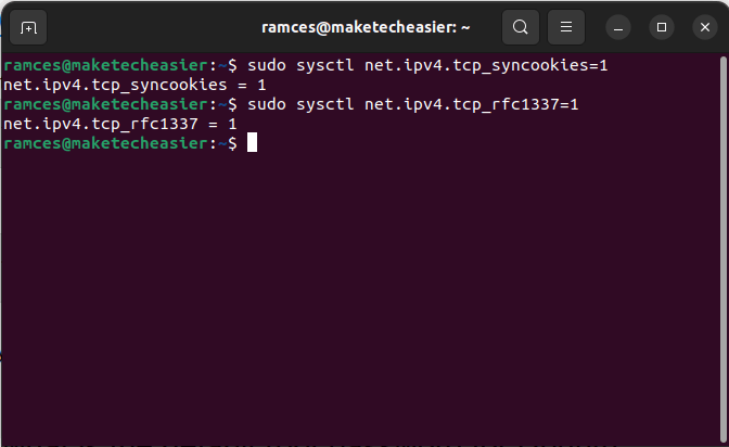 Secure Ubuntu Server Tips 23 Sysctl Net Flood Tweak