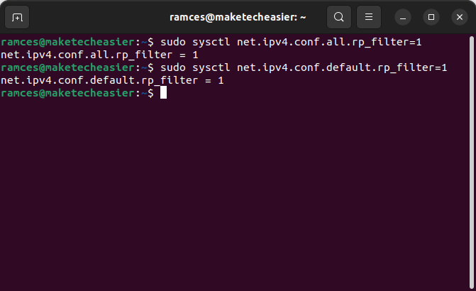 Secure Ubuntu Server Tips 24 Sysctl Net Filter Connections