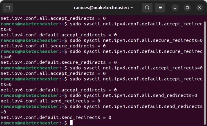 Secure Ubuntu Server Tips 25 Sysctl Net Mitm Prevention